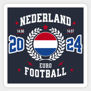 Nederland 2024 Football Supporter Sticker